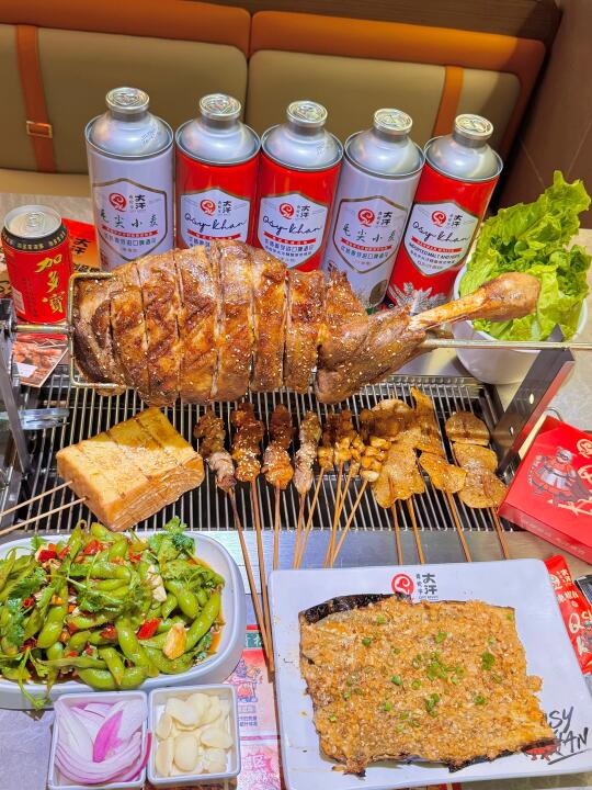 深圳这家烤羊腿好好吃啊！！！
