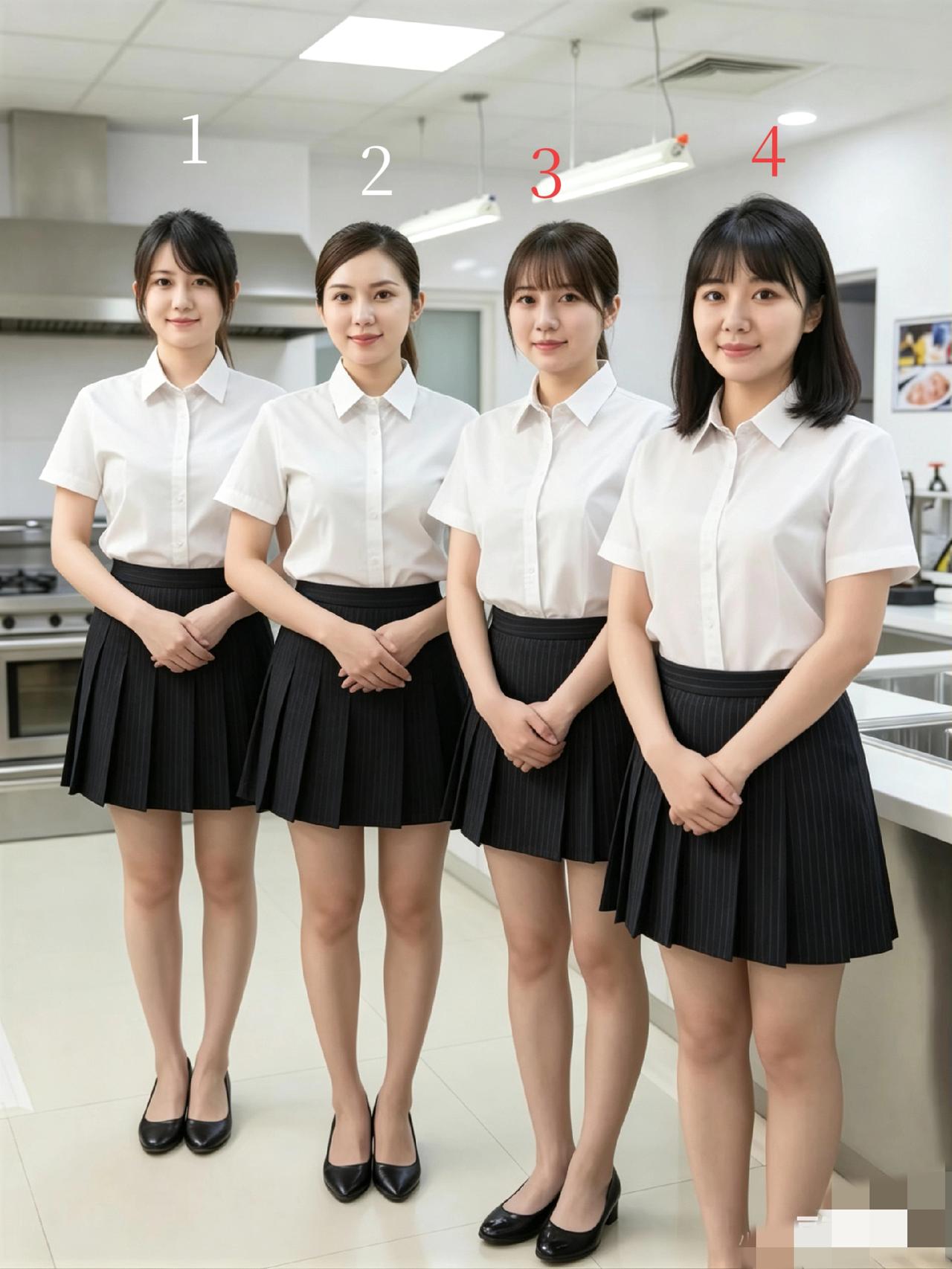 公司四位单身女同事，如果让你选一个做老婆，你会选择哪个？