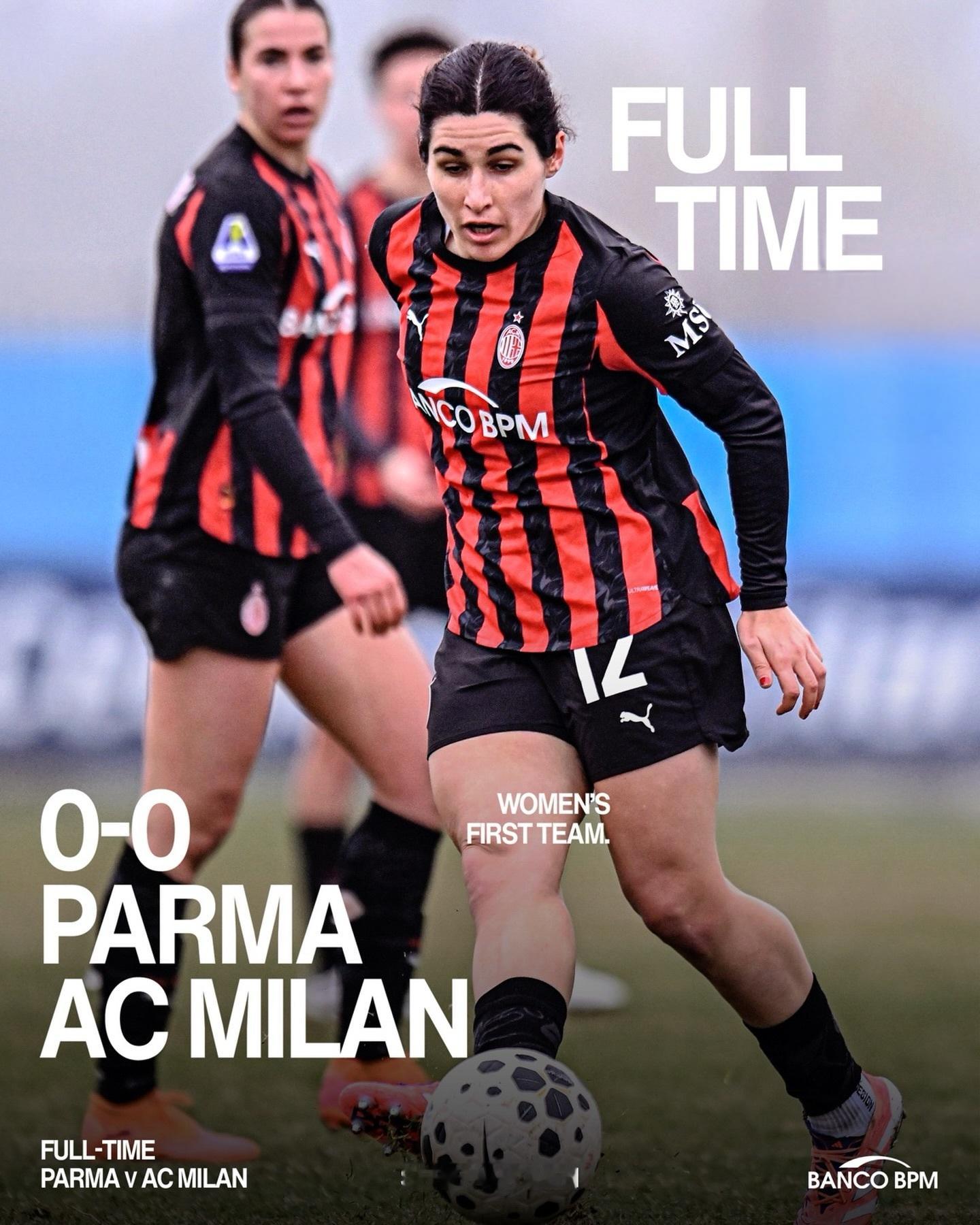 【米兰女足赛果】  2025-26赛季意甲 女足联赛第十轮：🔴⚫️ 米兰女足客