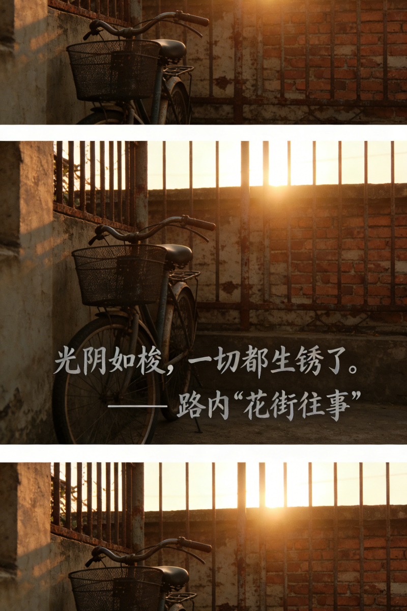 光阴如梭，一切都生锈了！ 