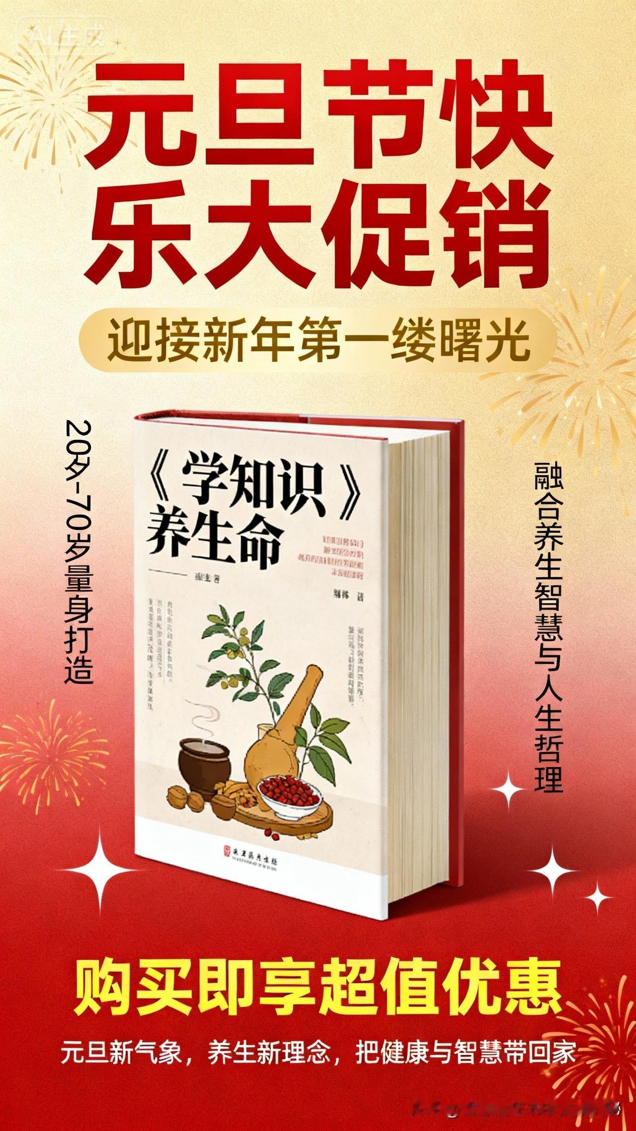 早安！赶快迎接新年的第一缕曙光，元旦节快乐！大健康知识学习正式开启！🎉
在这辞