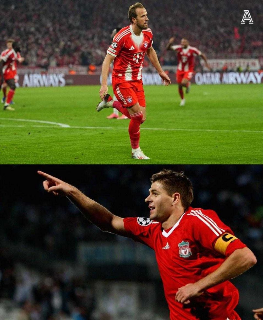 继杰拉德之后，凯恩是第二位连续5场欧冠进球的英格兰球员欧冠1/4决赛次回合，拜仁