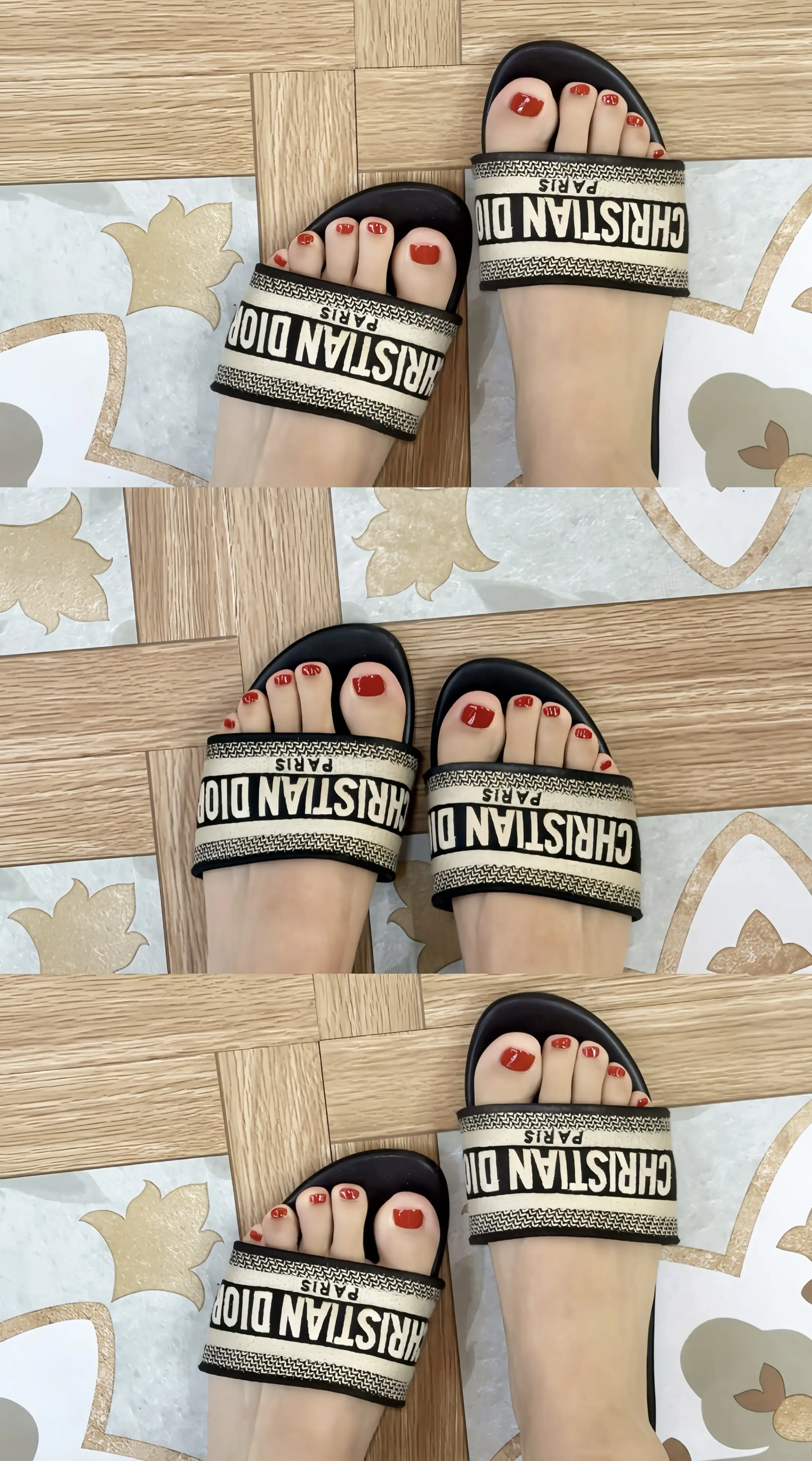 𝗻𝗮𝗶𝗹𝘀 |脚美甲的尽头是红色💅 红色百看不腻 红色也最...