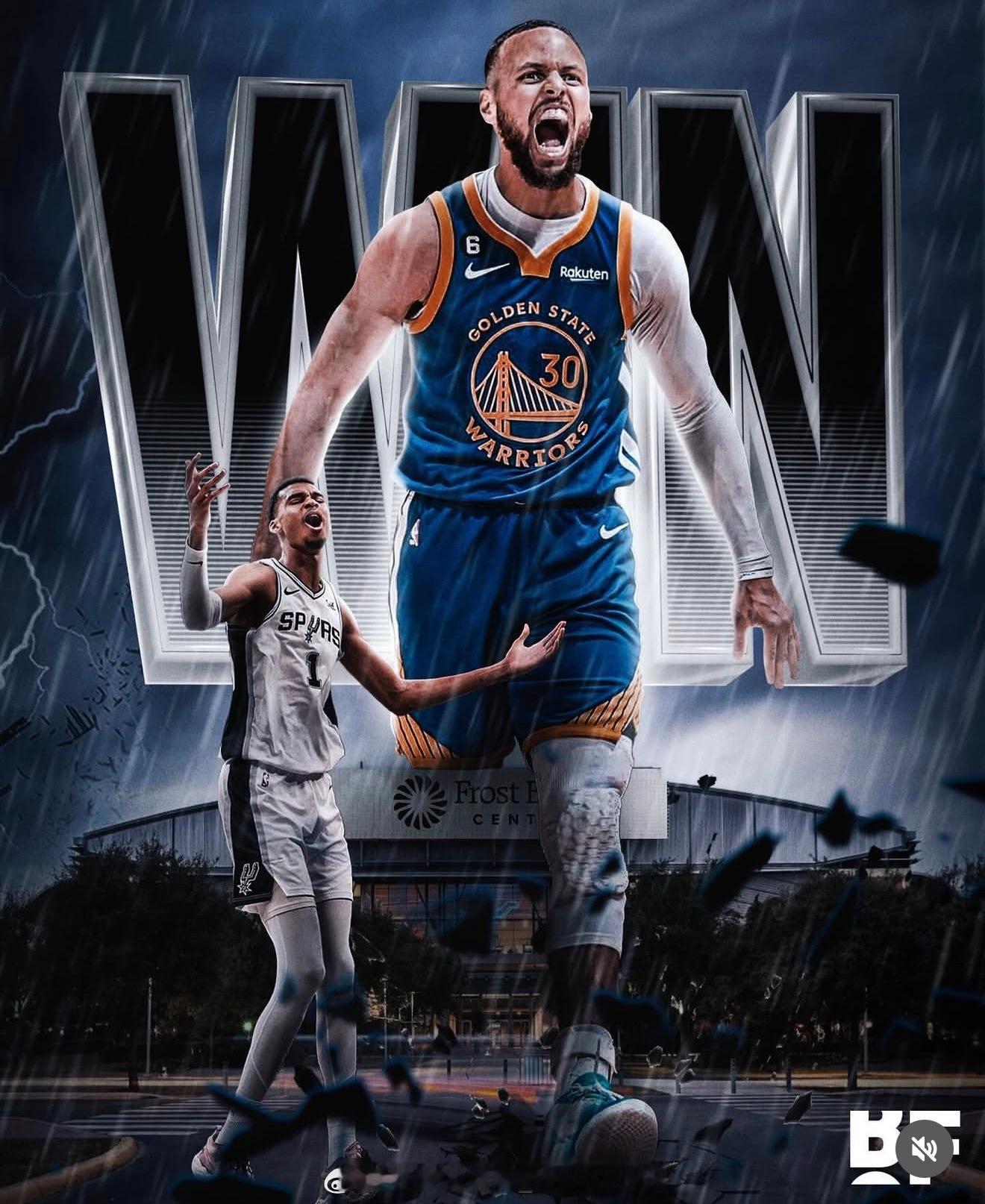 库里太猛了，46分带队战胜势头凶猛的马刺