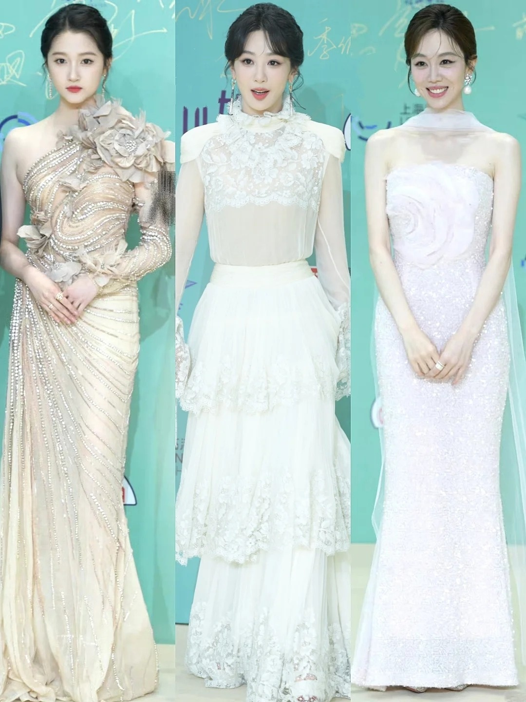 白玉兰奖12位女演员的红毯造型，每一位都好美[憧憬] ​​​