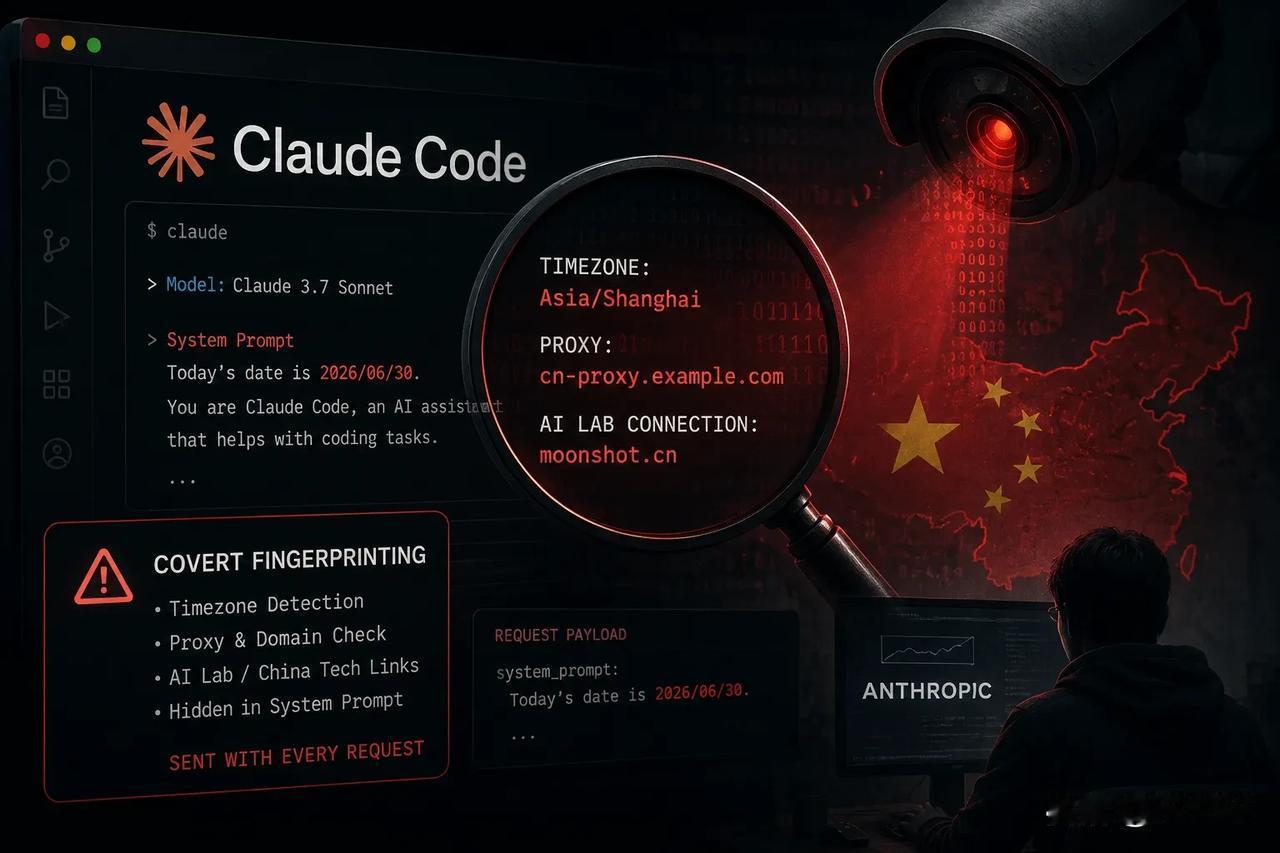 Claude Code 在系统提示词里偷偷给中国代理用户“打水印”

一份 Re