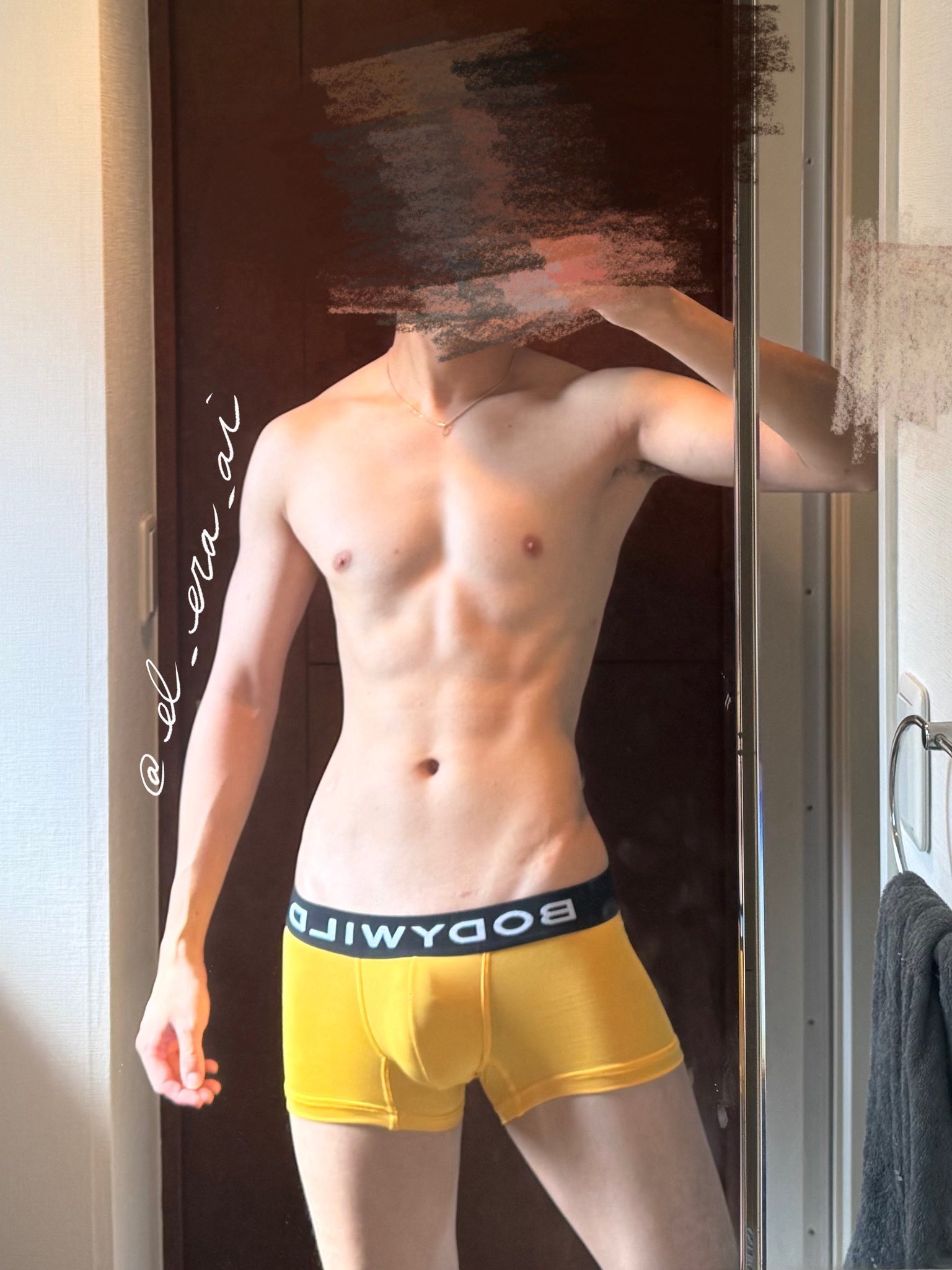 黄黄的 ​​​