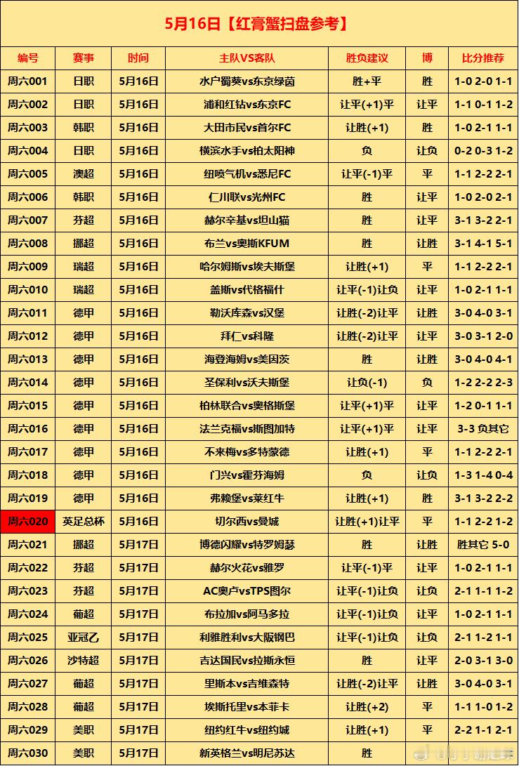5月16日⚽初步参考周六001 日职 水户蜀葵vs东京绿茵  胜+平 胜 1-0