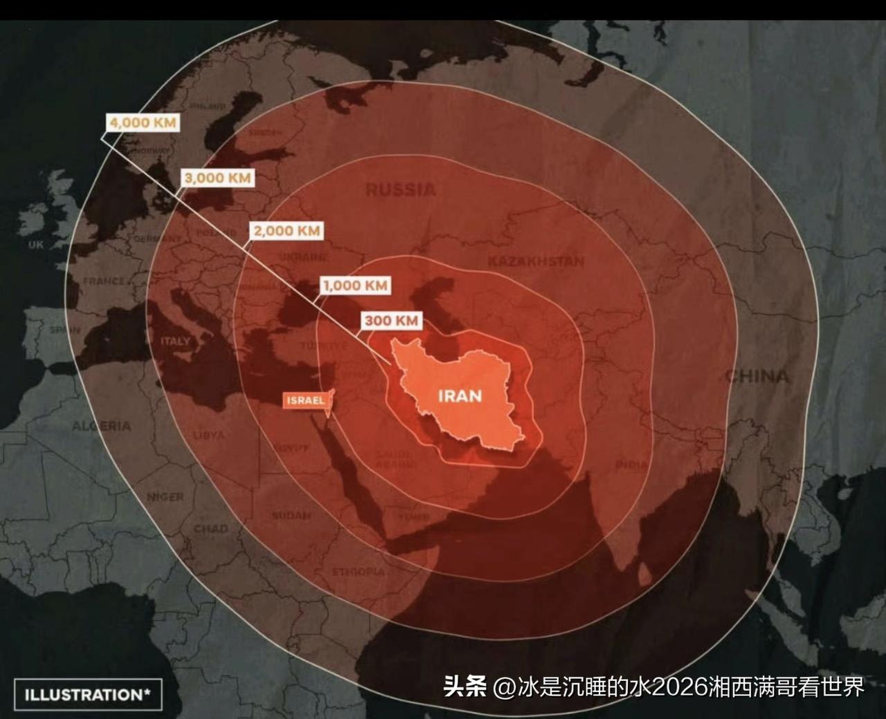 近日，伊朗动用2枚最新式的弹道导弹攻击4000公里之外的美国迭戈加西亚空军基地，