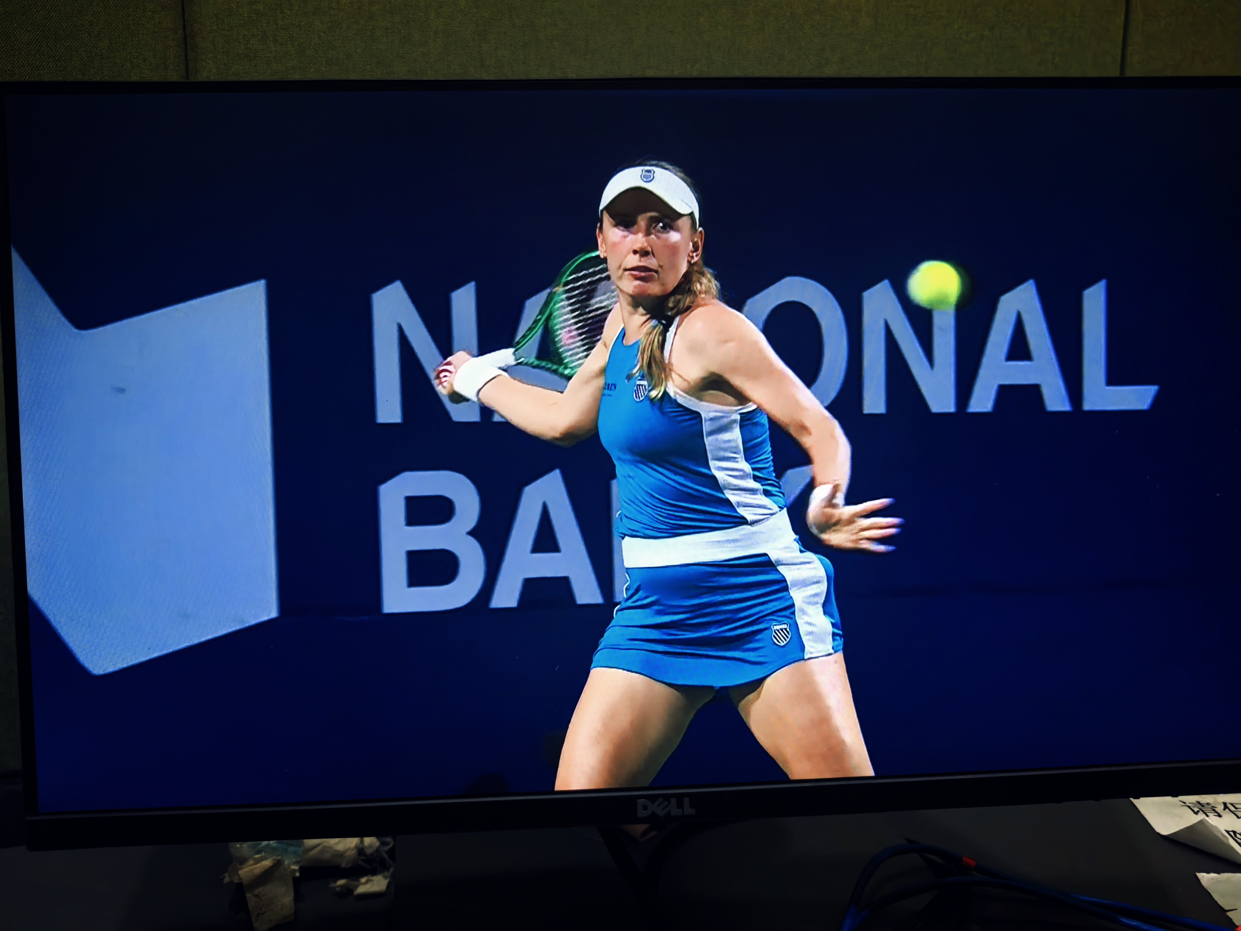 体育大赏 压力娃，第二盘不会打了wta