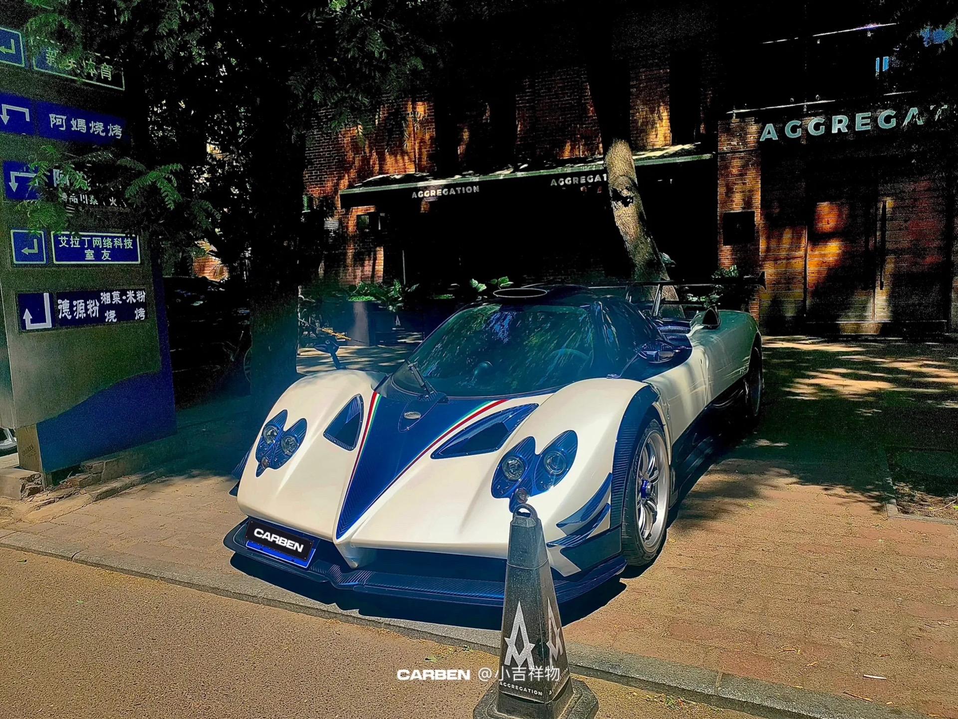 最美的zonda，pagani zonda Danubio