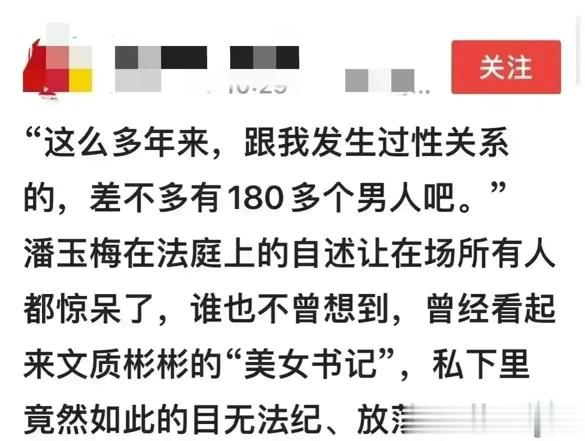 “美女书记”潘玉梅落马后，没用组织浪费口舌就全招了，原因是她有记录“生活”的癖好