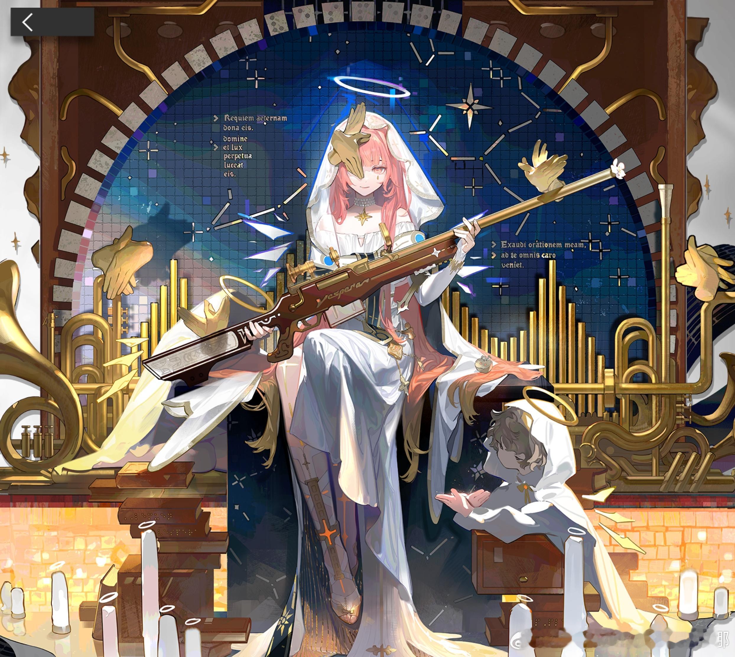 哇！轮椅姐姐这套衣服真好看！尤其是这个枪 