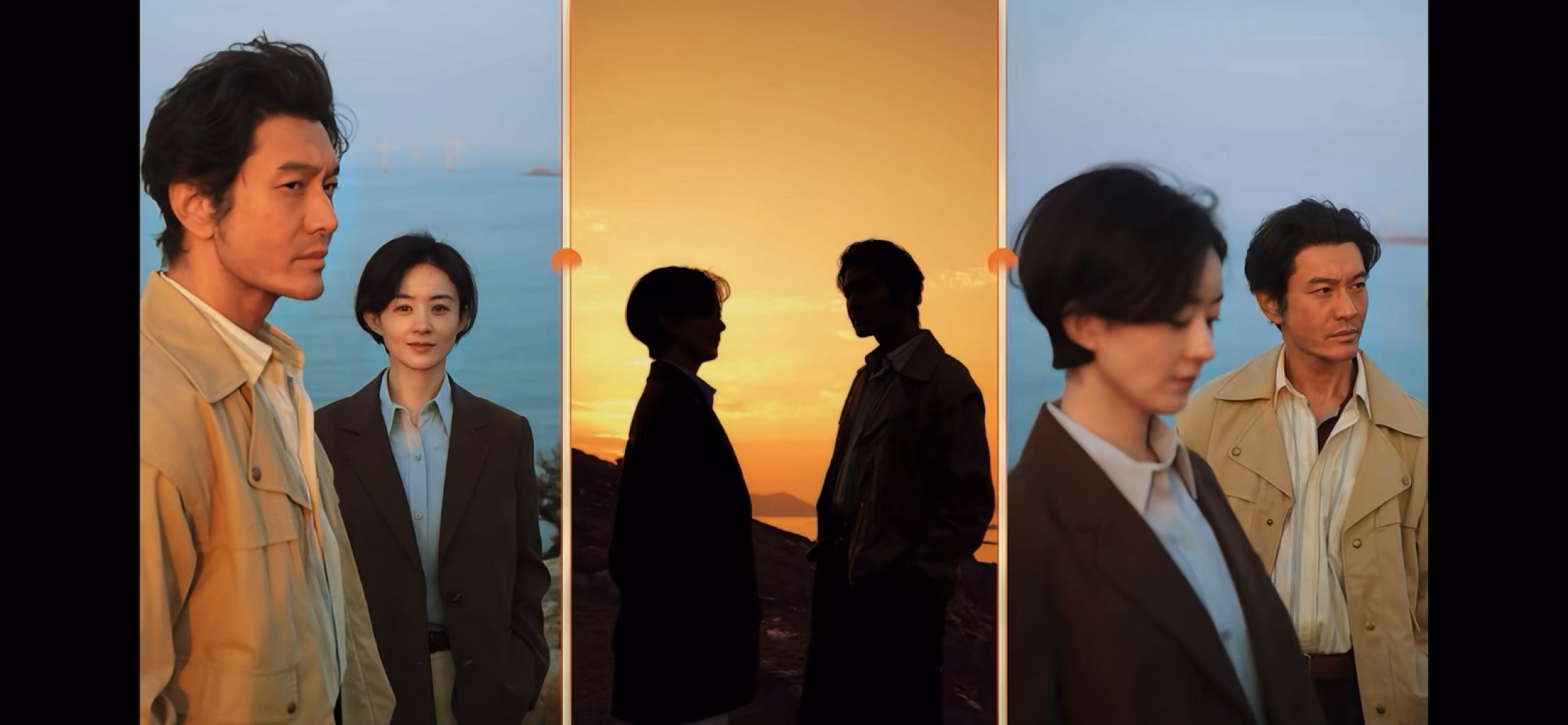 小城大事赵丽颖黄晓明是懂出片的你别说，每一帧都是大片感