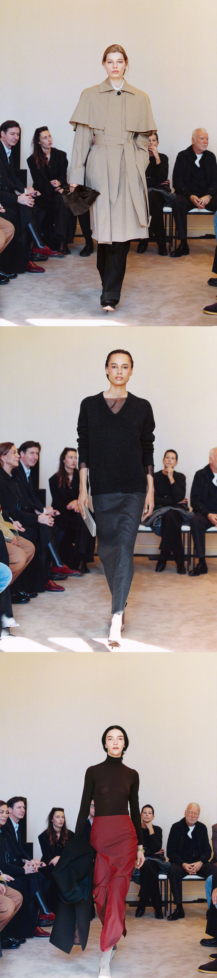 The Row Winter 2026 巴黎时装周 Olsen姐妹一贯的风格调性