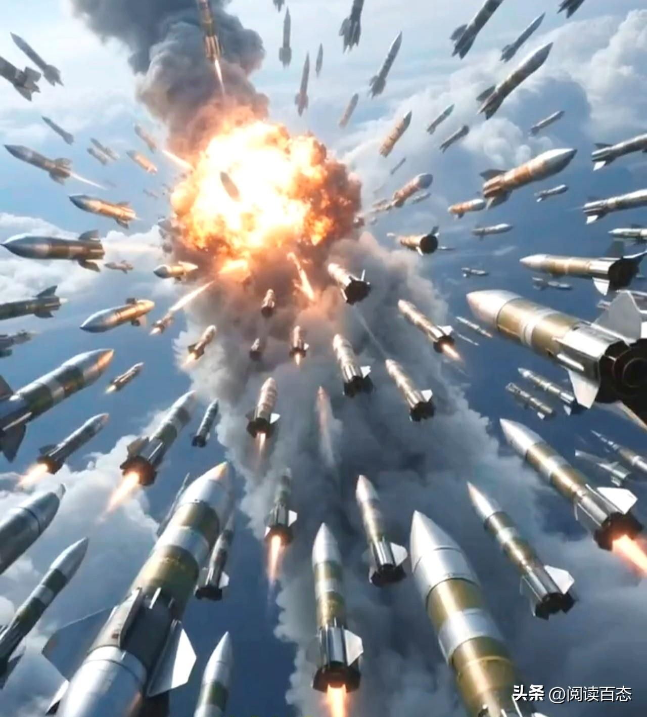 如果伊朗不顾一切的为哈梅内伊一家复仇，几千枚超音速导弹可以把美国在中东的8个军事