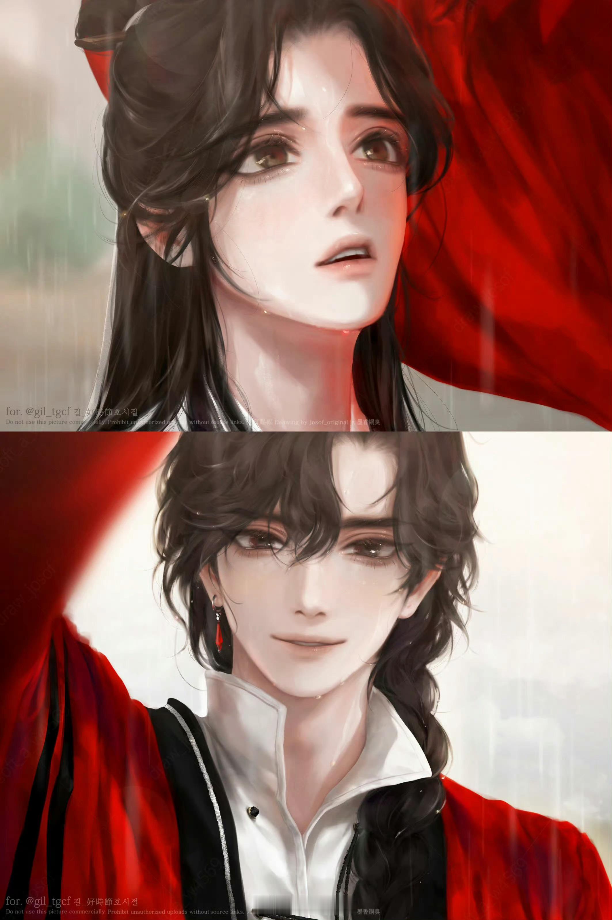 天官赐福花怜 有三郎在，不会让哥哥一个人淋雨的x:soft_a_w4569 
