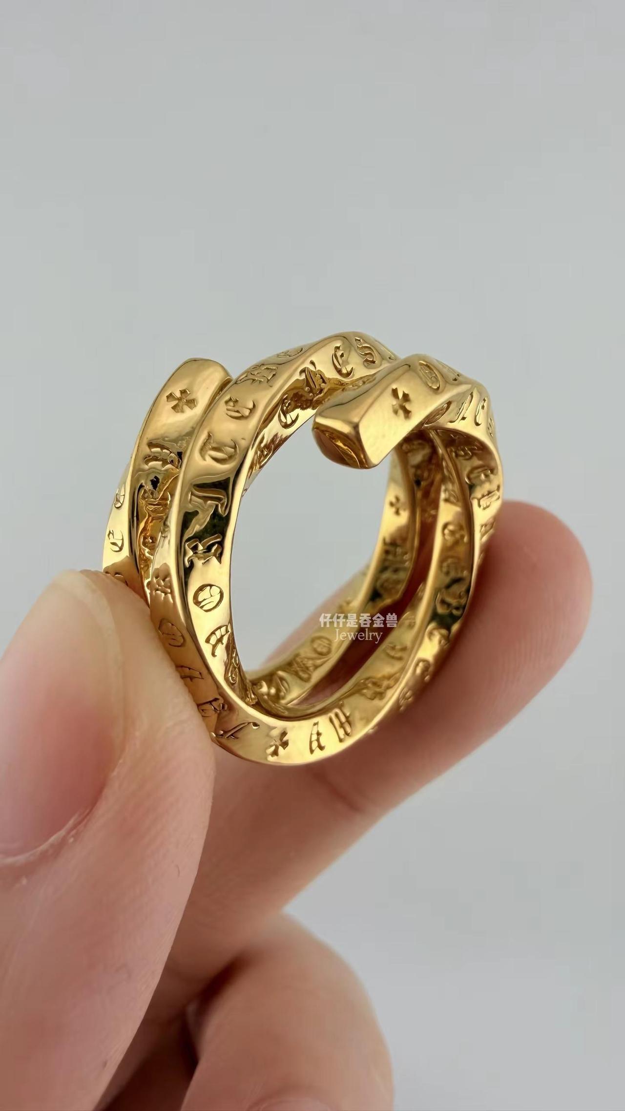和他比起来 你们索然无味。金戒指 黄金克罗心