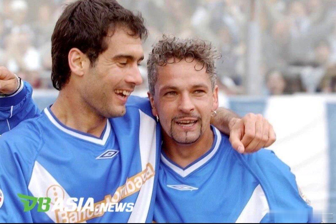 巴乔，梅西——连接他们的是瓜迪奥拉。2010年4月6日，梅西独进四球淘汰阿森纳那