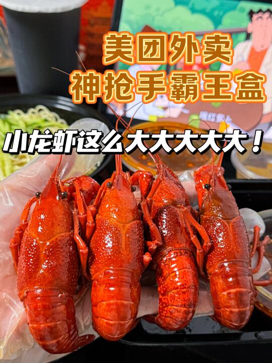 美团外卖神抢手霸王盒！都给我去吃！