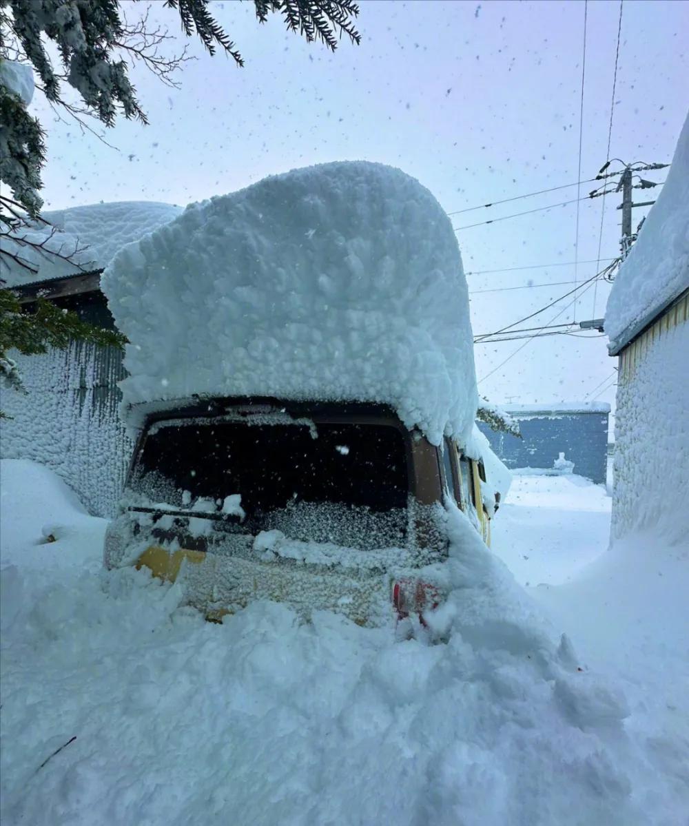 【中国游客在北海道遇到了暴风雪】
        2026年1月25日，日本北海