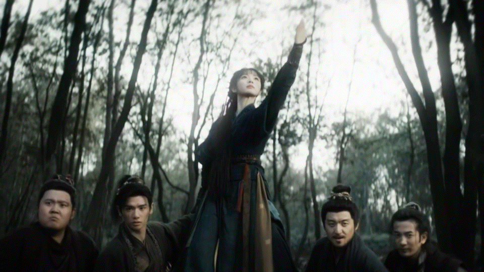 哈哈哈哈哈杀猪小队好中二好热血。。。田曦薇逐玉戏份 田曦薇我镜头下你的眼睛