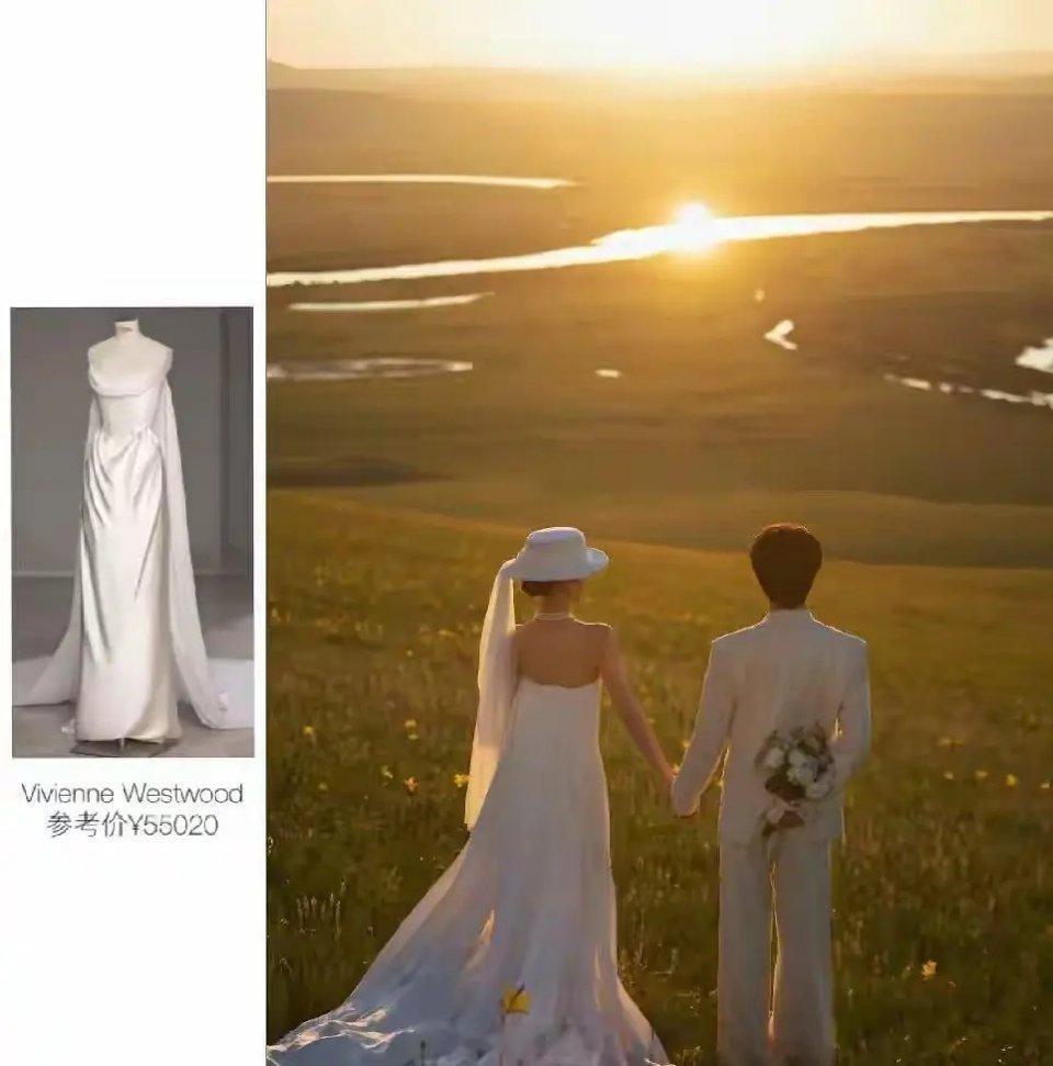 许嵩两年挣6.8亿给老婆借5万的婚纱。。还是西太后的 ​​​
