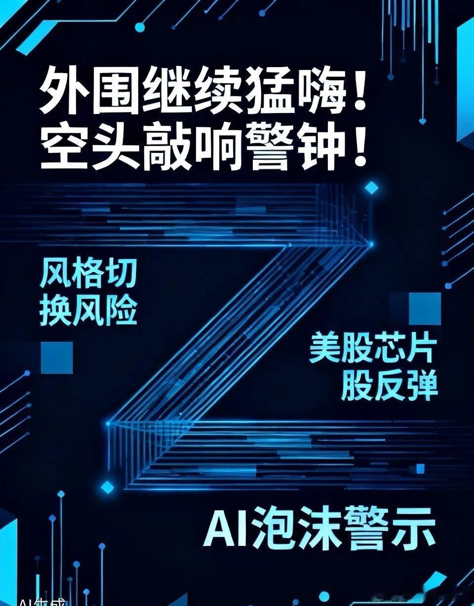 外围继续猛嗨！空头敲响警钟！一旦风格切换，将会遭遇重创！昨晚美股三大指数再度强势