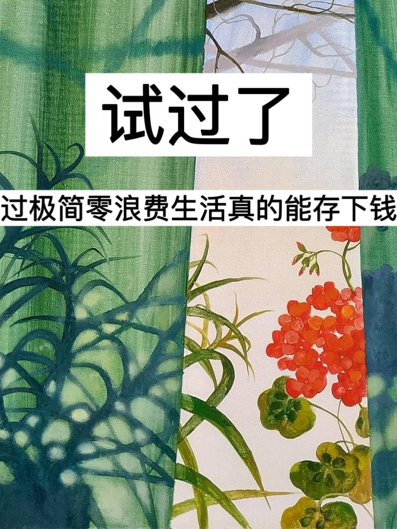 试过了，过极简零浪费生活真的能存下钱！