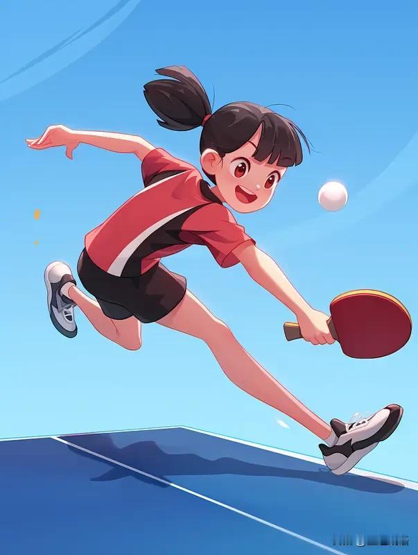 赛场上出手利落霸气，每一球都全力以赴为国争光。场下全员欢乐显眼包，互怼打闹笑点满