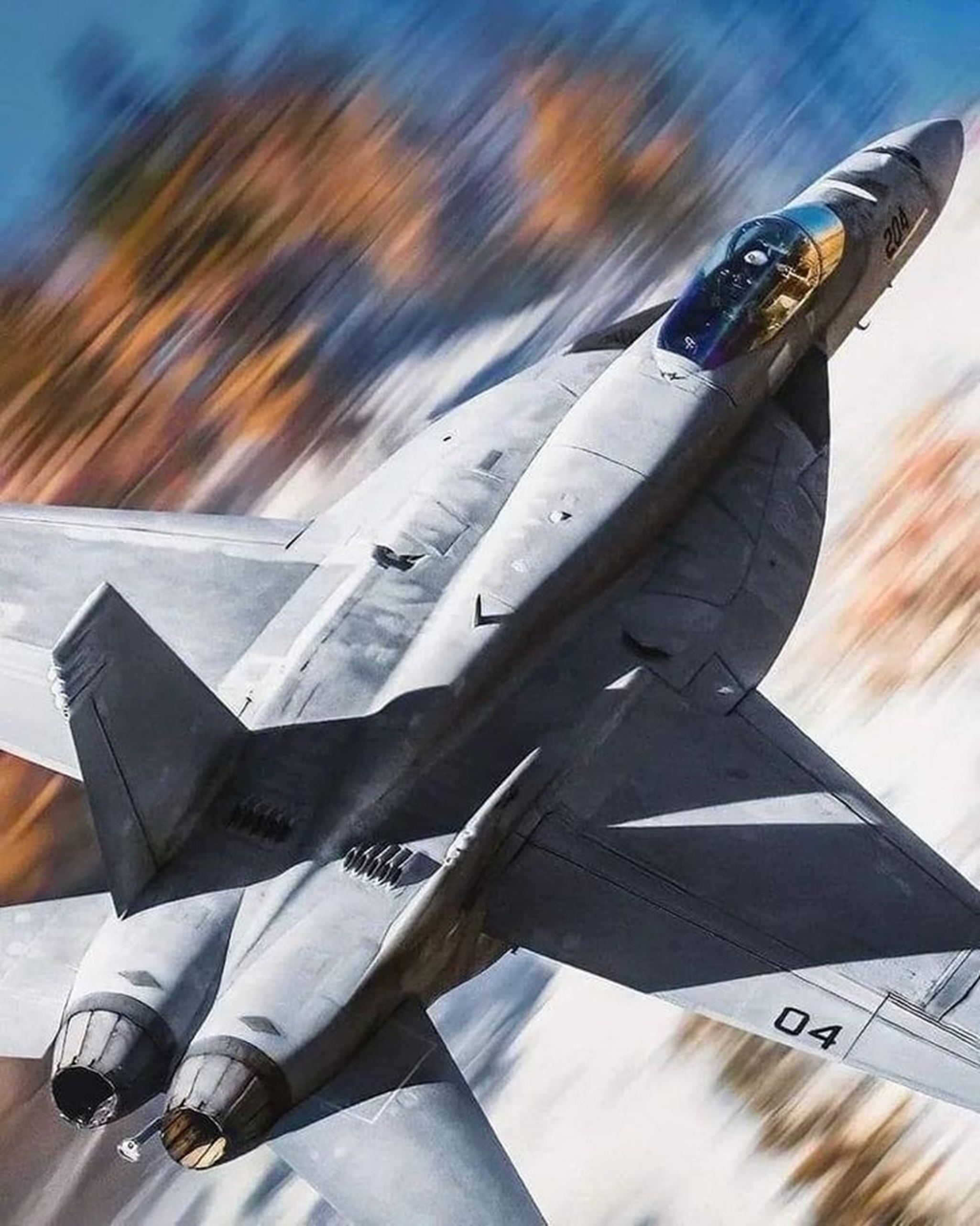 分享圖片：美國麥克唐納.道格拉斯/波音F/A-18E“超級大黃蜂”艦載戰鬥/攻擊
