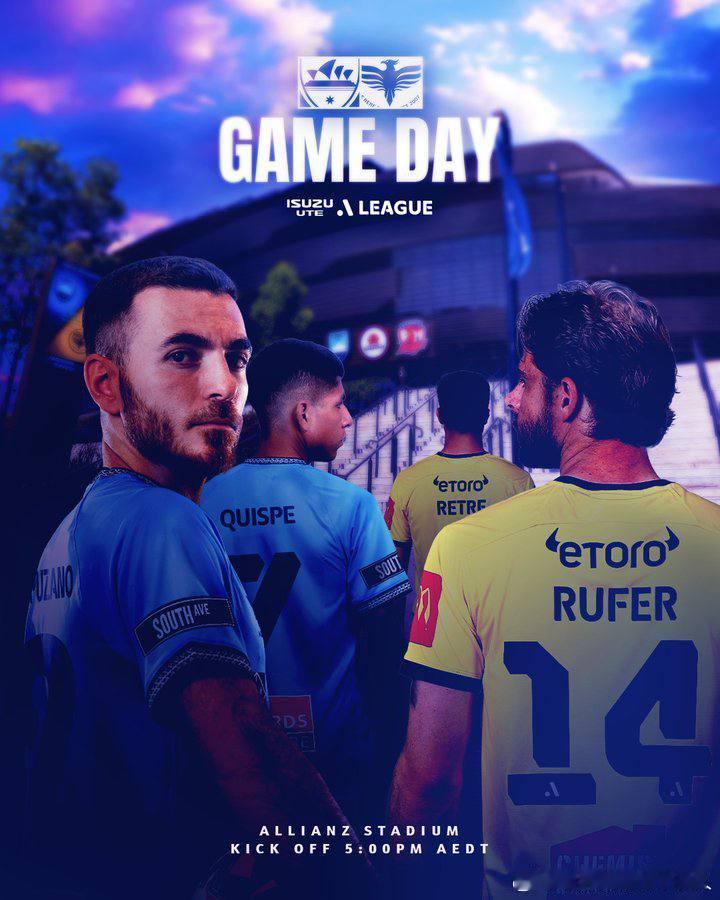 澳超师徒之争，有剧本？🌟001 澳超 悉尼FCVS惠灵顿导航：4-5球温度：2