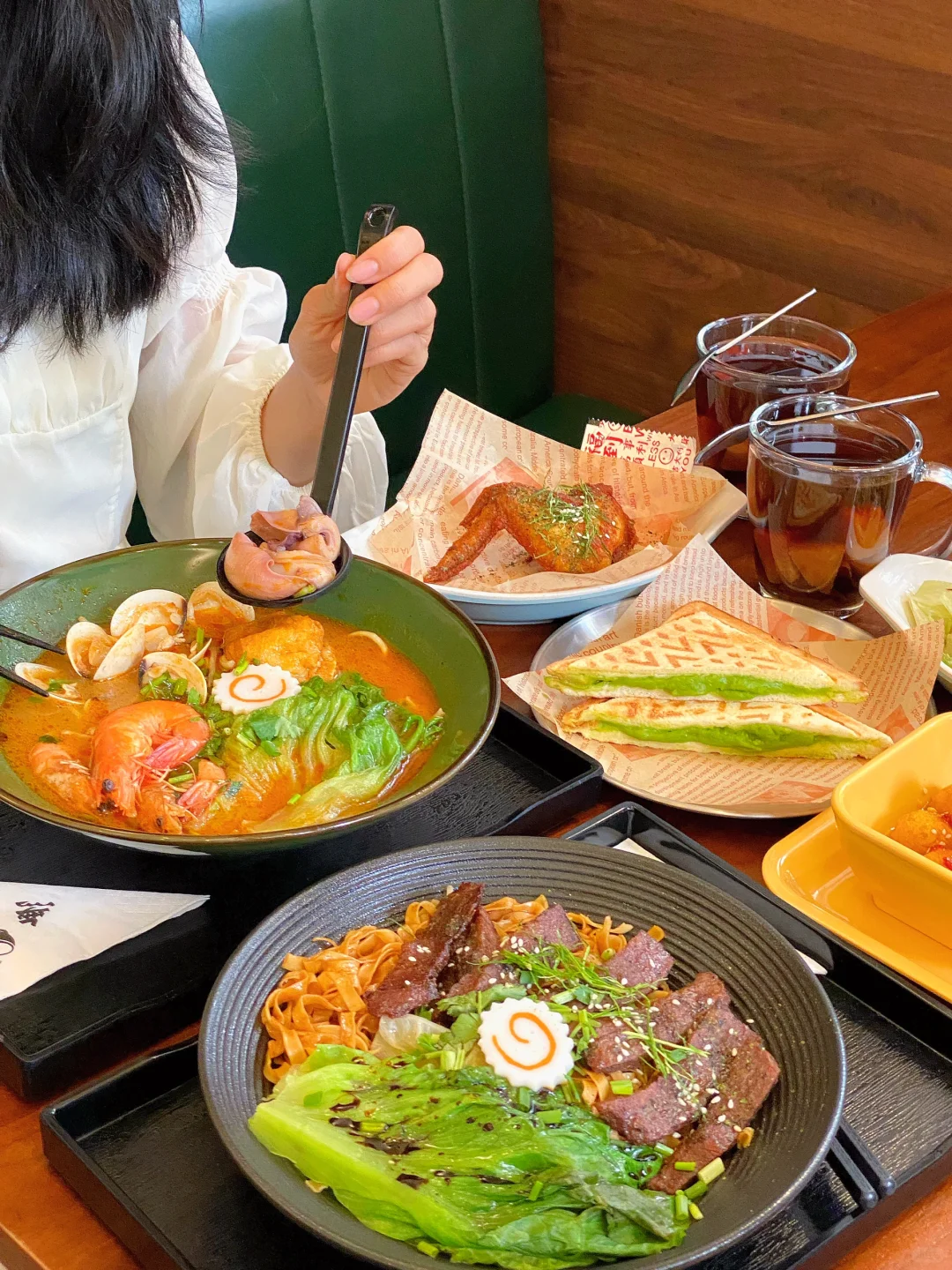 佛山！会反复去的温馨面馆…（沙茶面好好吃！）