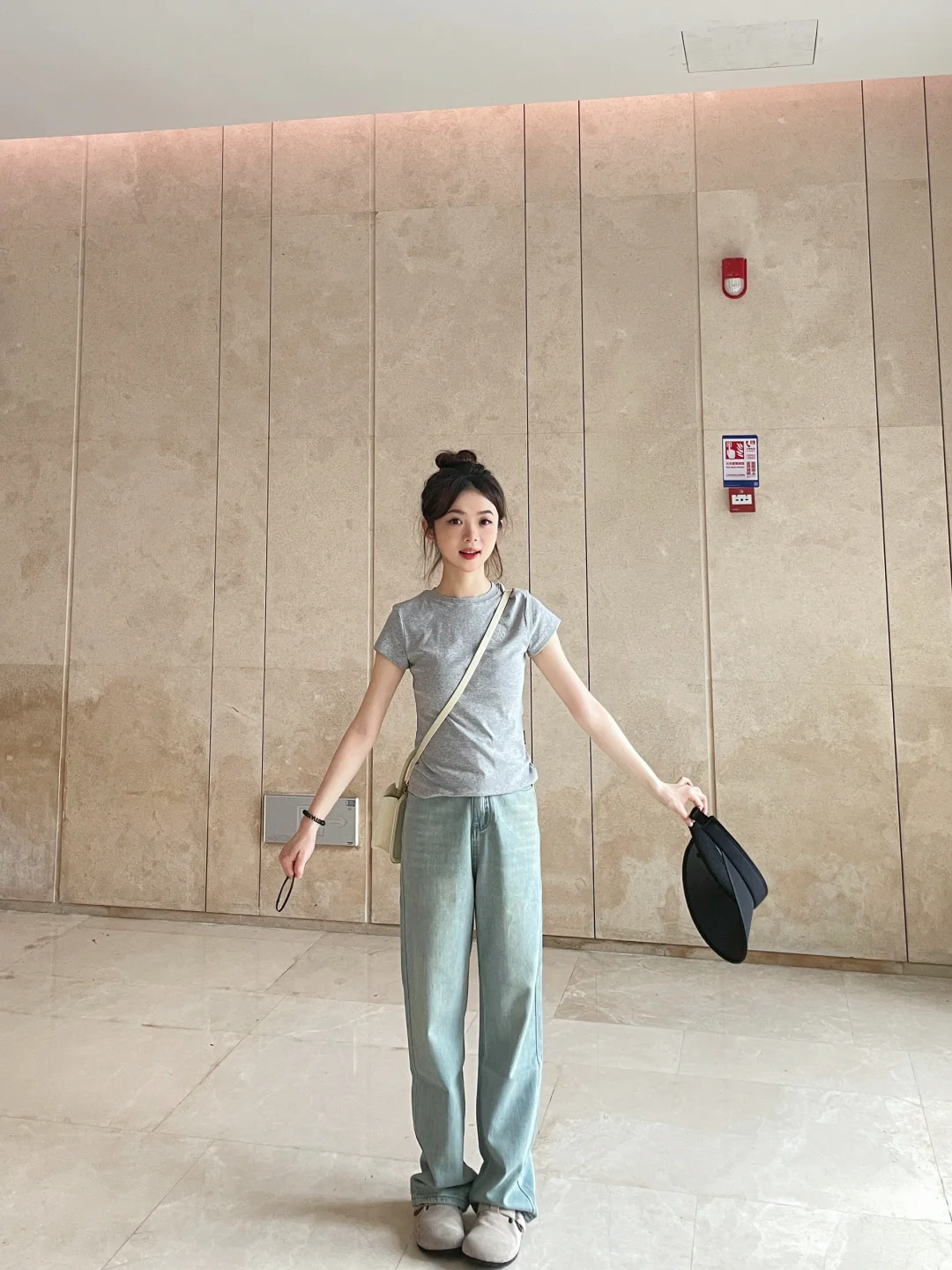 155小个子女生穿搭 简简单单也好看☺️