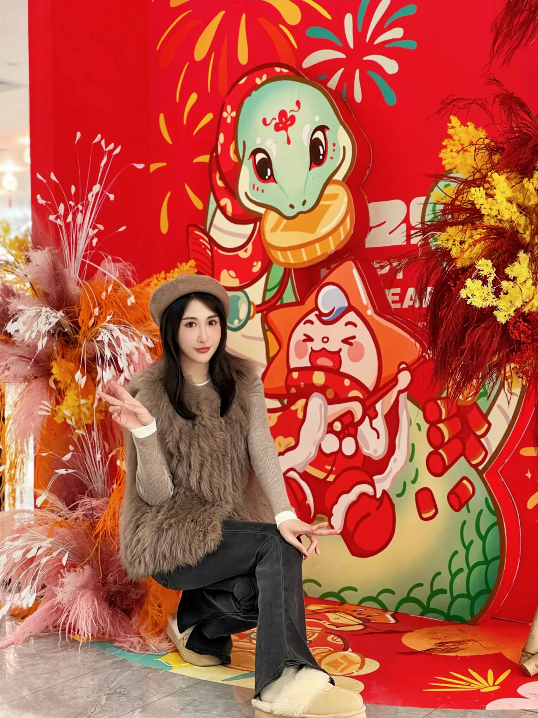 梦之岛水晶城的年味已经拉满了！