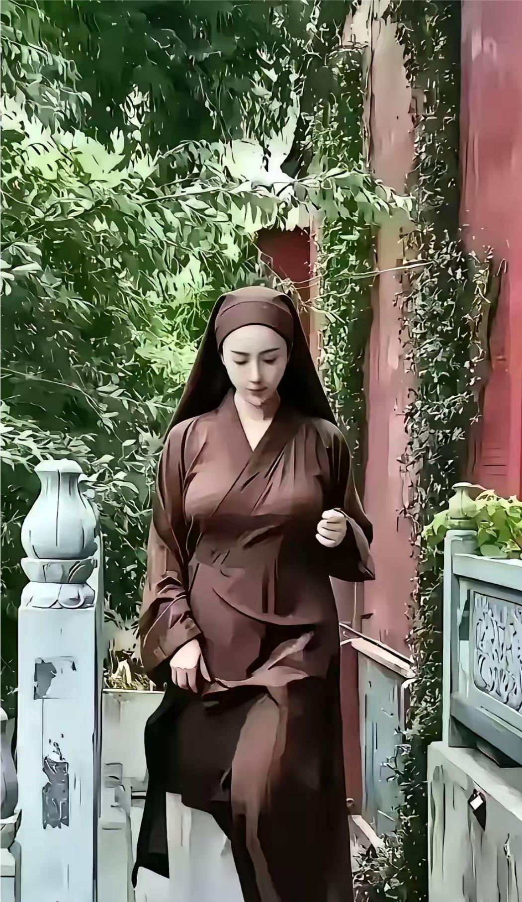 这么漂亮的小姐姐，太可惜了。