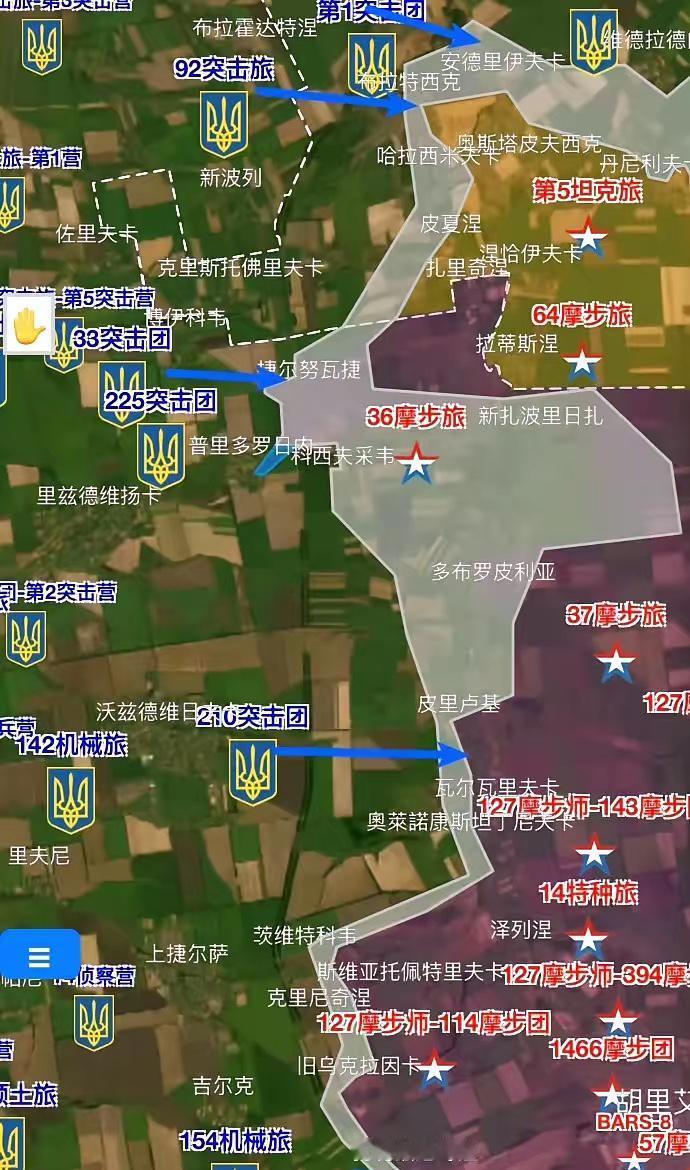 乌军在扎波罗热州和第聂伯罗彼得罗夫斯克州对俄军东部集群展开大反攻
这次乌军把精锐