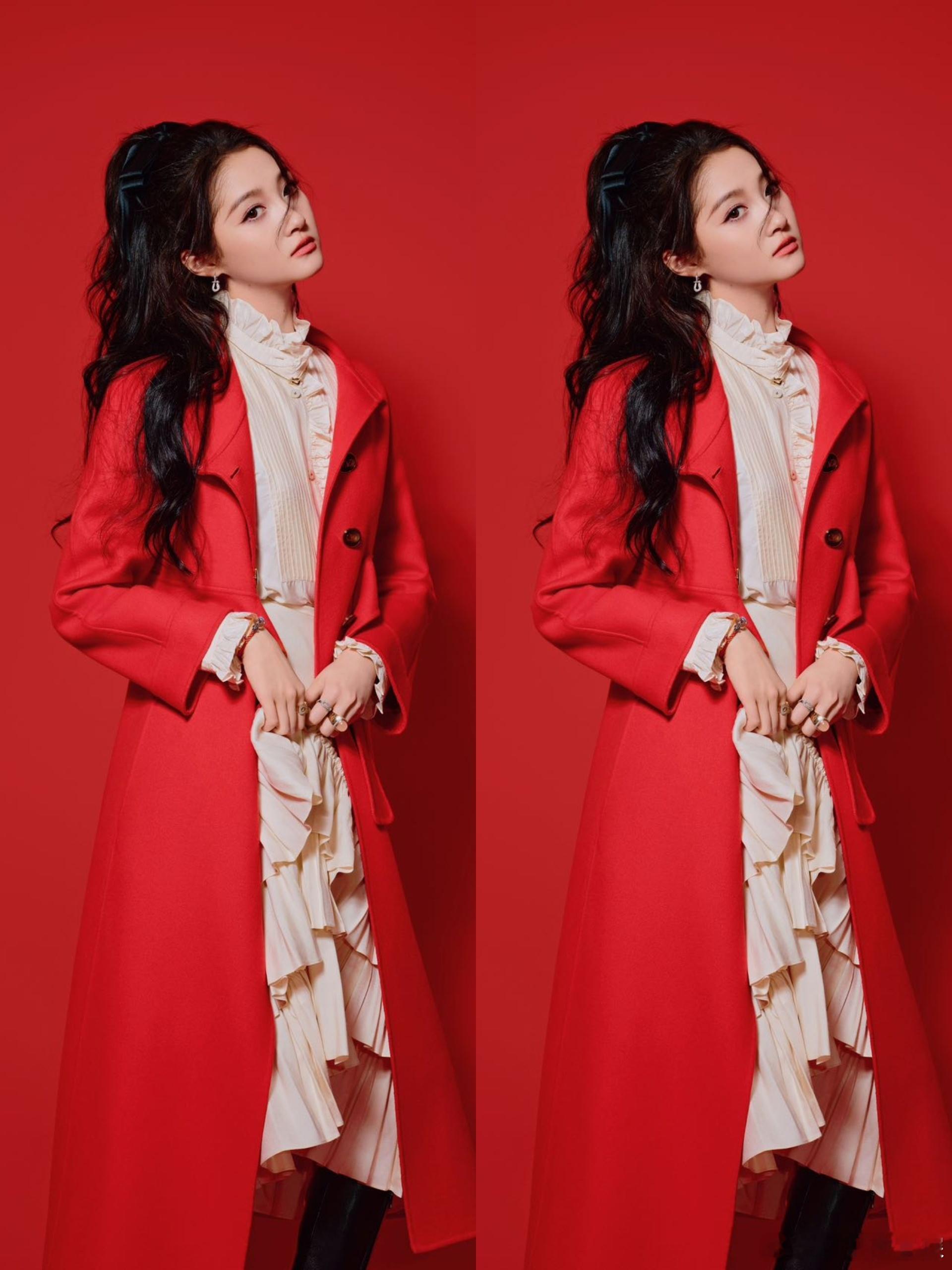 关晓彤咋这么美  关晓彤六登央视春晚，关晓彤一出场就被美到了，好充满渝味的火辣舞