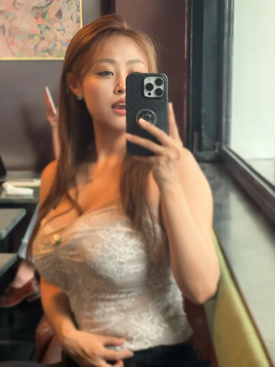 不是你们瘦子坐下真的一点小肚子都没有嘛🐒