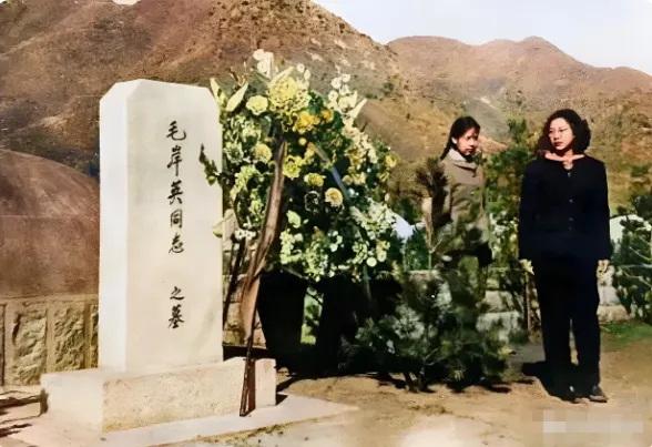 1959年，刘思齐与妹妹邵华远赴朝鲜，终于见到了朝思暮想的丈夫毛岸英。距离爱人牺