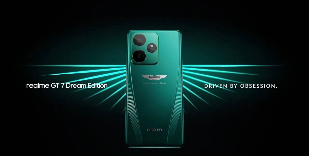 wow！真我GT7 阿斯顿马丁 F1联名版在海外正式发布，海外售价：16+512