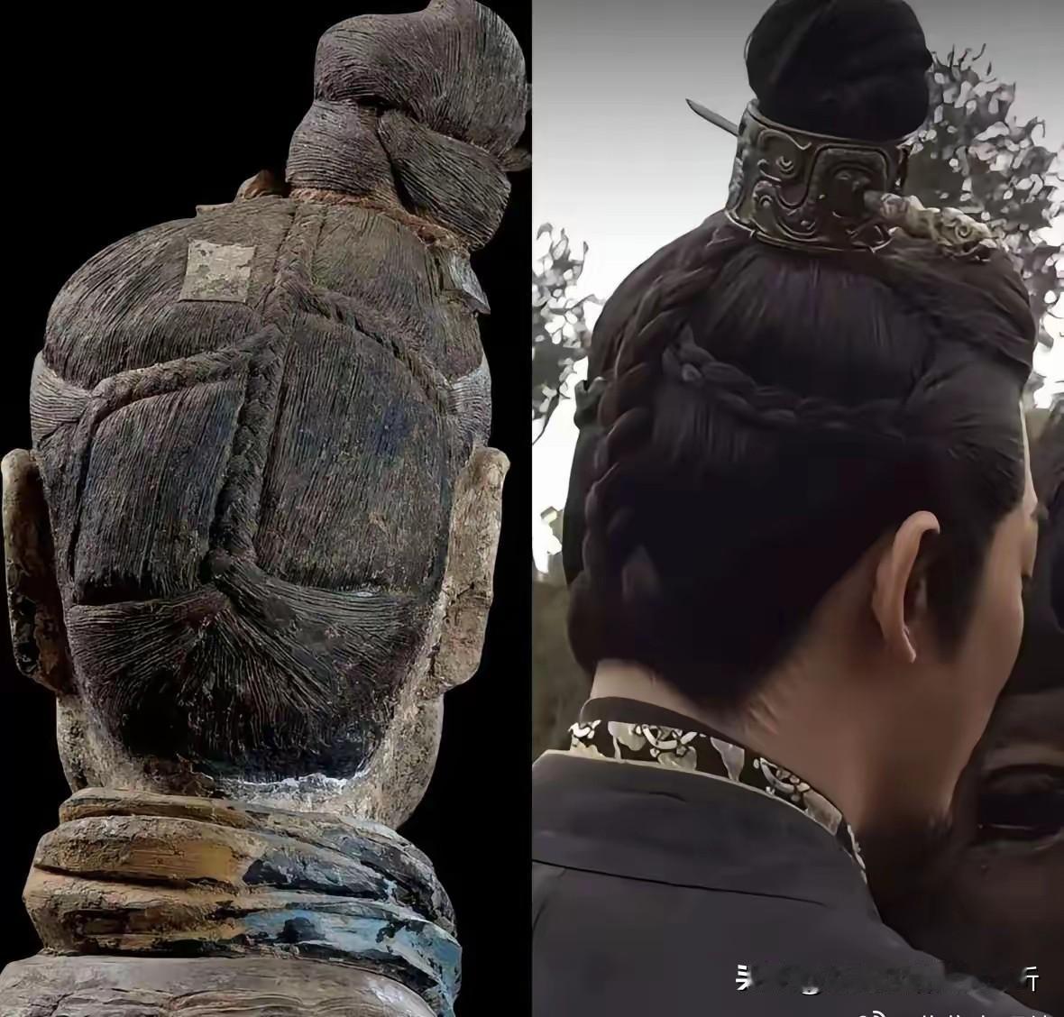 秦朝发型比清朝辫子帅多了[赞]