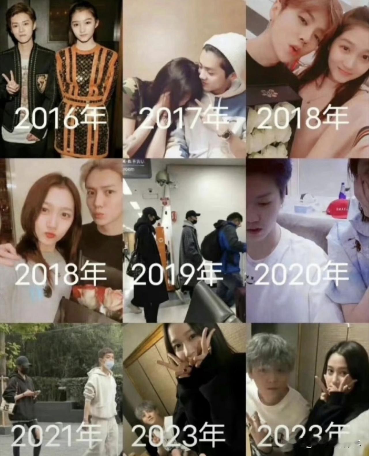 鹿晗过36岁生日，
圈内好友的祝福全到了，
唯独关晓彤，
安静得好像这个人不存在