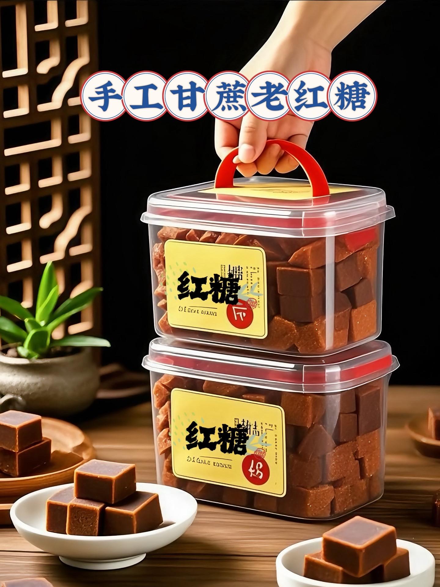 广西甘蔗红糖。家人们，挖到宝了！纯正的广西甘蔗红糖来啦！它精心挑选广西...
