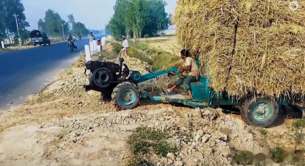 啊一西吧……刚看了个孟加拉的农村。梦回我小时候啊。这种拖拉机在80年代农村太常见