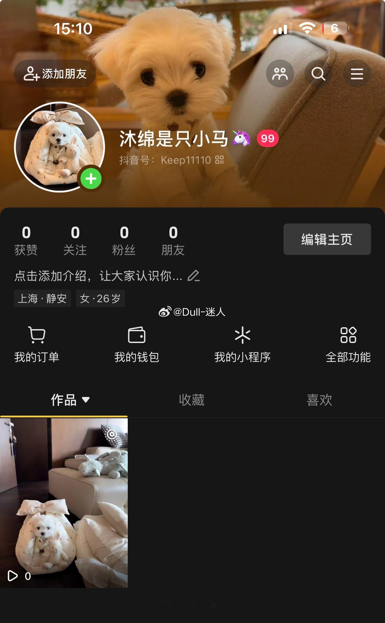 去关注我的小狗 ​​​