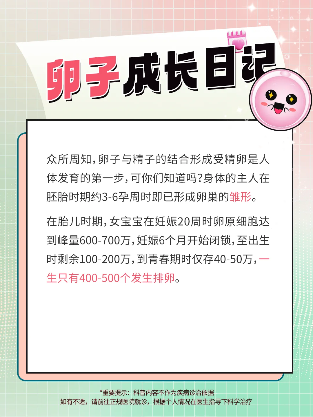 卵子成长日记！