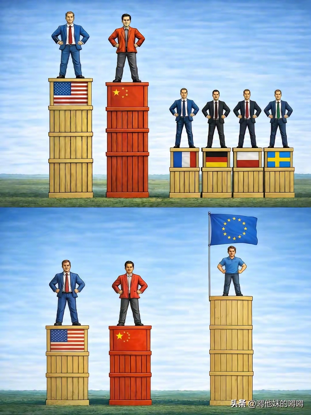 欧洲网友的幻想