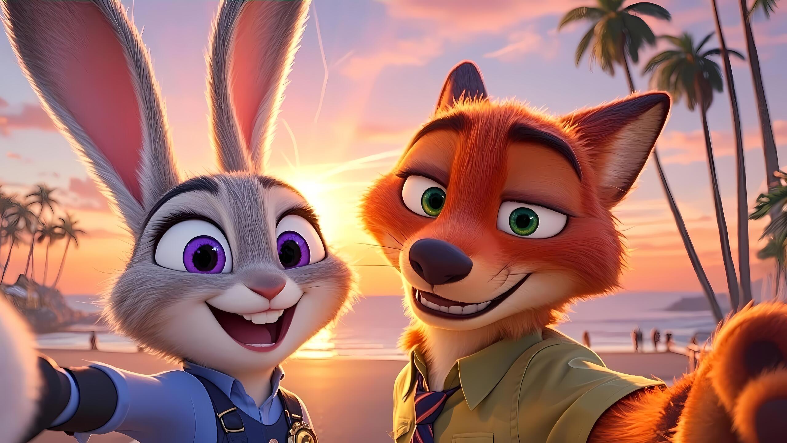 疯狂动物城iPad 平板 电脑 壁纸 