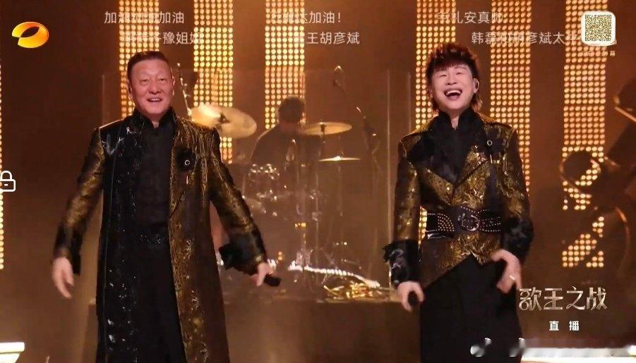 胡彦斌说跟着韩磊走歌手2026 歌王之战名场面来袭！胡彦斌&韩磊演绎经典《走四方